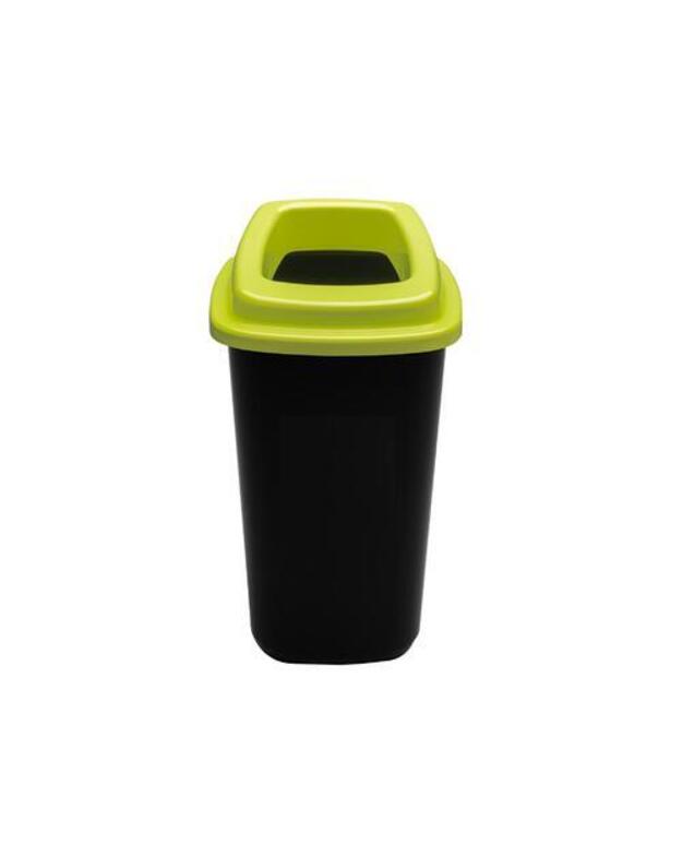  Rūšiavimo šiukšliadėžė Mini Ecobin Žaliu dangčiu 28 ltr